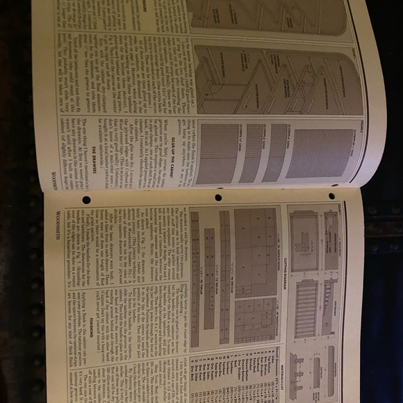 🎉5/$10🎉 Woodsmith magazine number 17 September 1981 tambour stereo cabinet - Picture 4 of 11